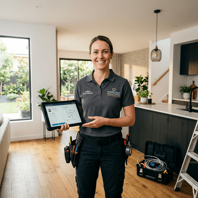 A professional artisan ready for work